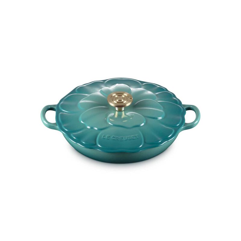 Le Creuset Cast Iron Petal Shallow Casserole 26cm image number 0